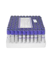 EDTA Vacutainer sample bottle