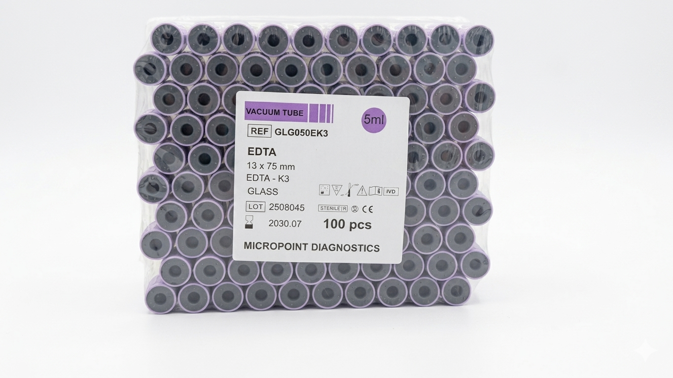 EDTA Vacutainer sample bottle 2