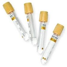 SST Vacutainer sample bottle 2