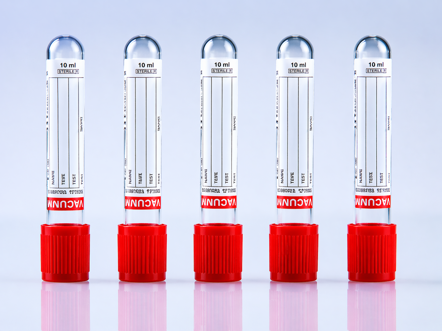 Plain Vacutainer Sample Bottle